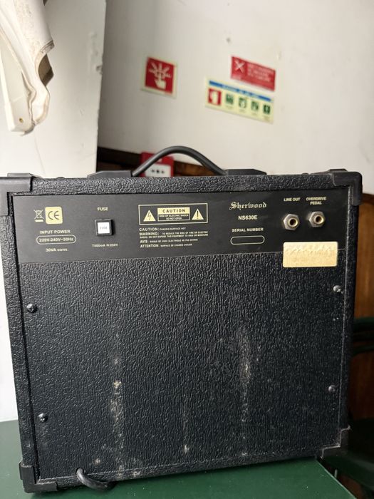 Amplificador guitarra sherwood NS630E