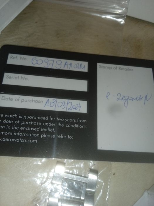 Aerowatch 60979-AA03-M