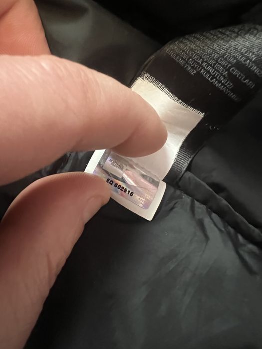 Пуховик (пухове пальто) The North Face 600 Long Black Puffer Jacket