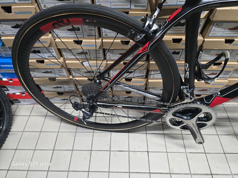 Ktm carbono dura ace 11x2v rodas carbono