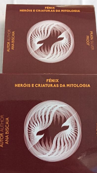 Moeda prata prof de 5 euros. Fénix. 2025