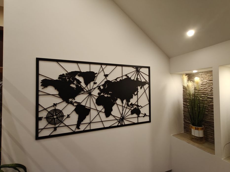 Panel dekoracyjny  Mapa Świata