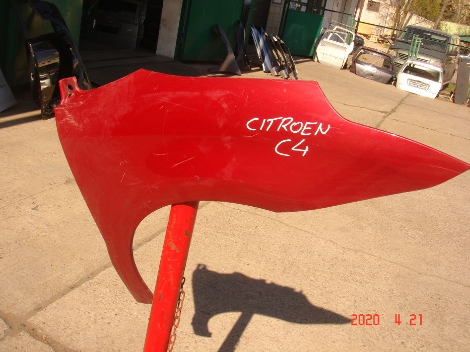 Błotnik przedni prawy Citroen C4
