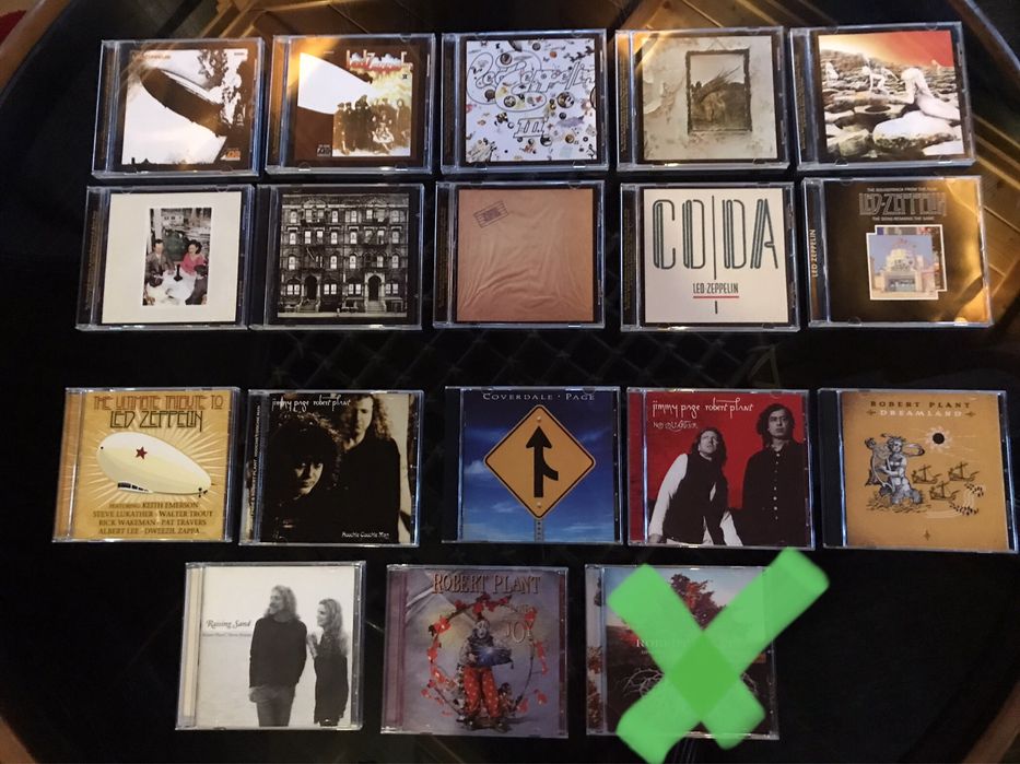 Led Zeppelin  CD The Doors Queen Rainbow Nazareth