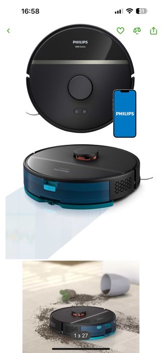 Продам робот пилосос миючий Philips