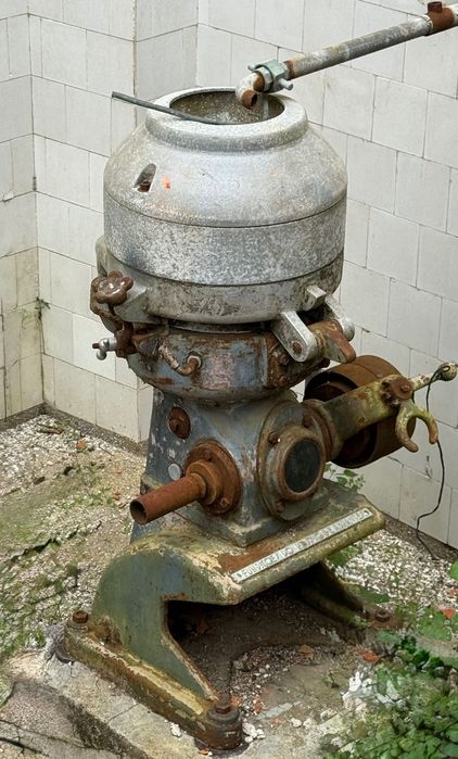 Maquinaria de lagar antigo