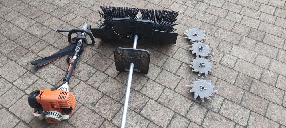 Stihl Glebogryzarka,zamiatarka  Stihl Combi