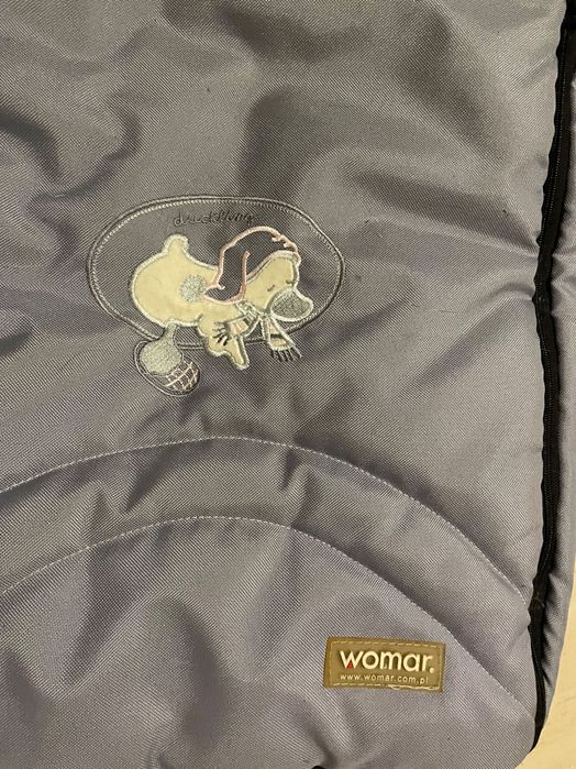 Конверт дитячий б/в зимовий на овчині womar