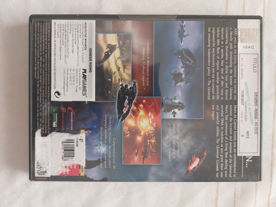 Jogo PC " Genesis Rising" (Como Novo)