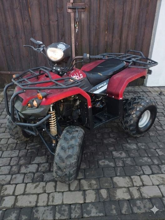 Quad 200ccm  Diablo Fuxin Wyciągarka