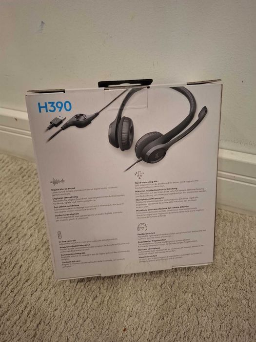 Słuchawki nauszne Logitech H390