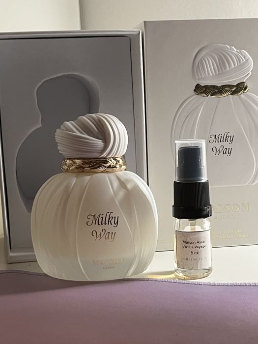Maison Asrar Milky Way 100 ml + 5 ml Vanilla voyage