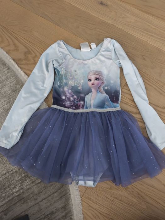 Strój na balet 122/128 H&M elsa
