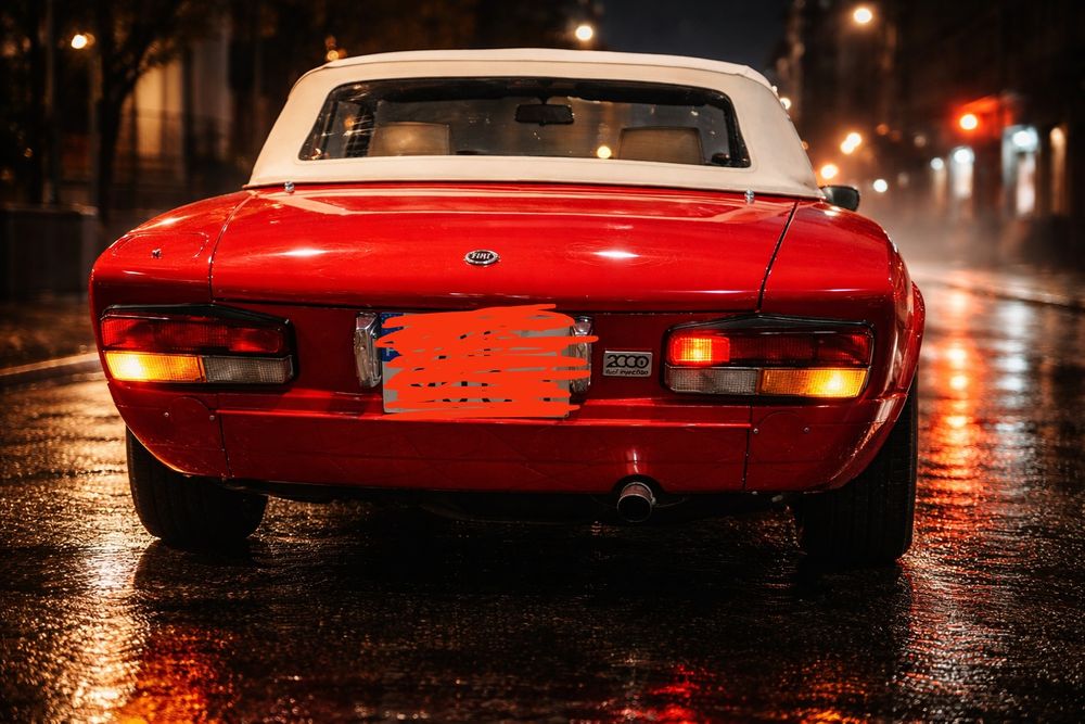 Aluguer de carro Spider de 1981
