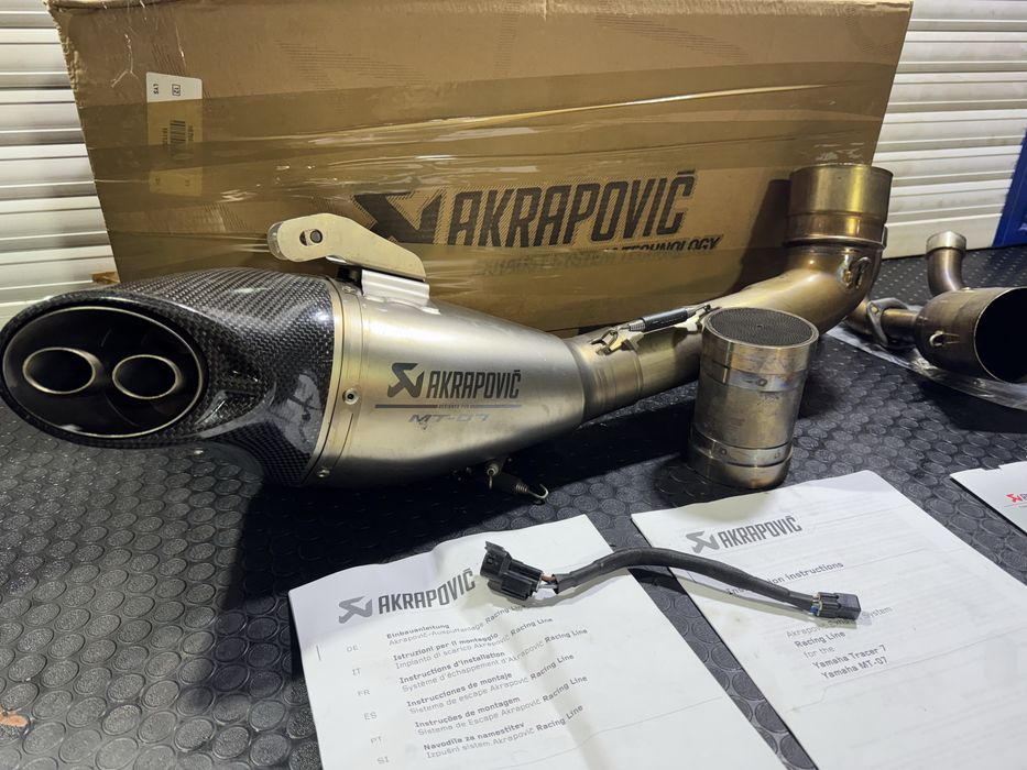 Akrapovic mt 07 tracer 7 700 euro 5