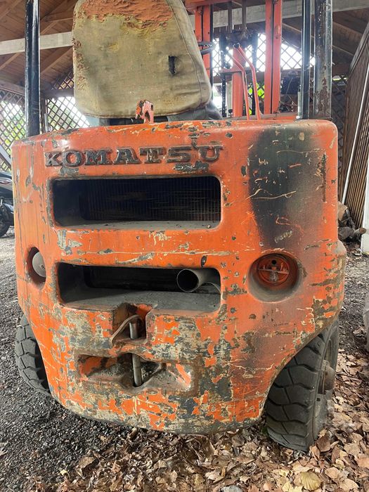 Wózek widłowy Komatsu FG10-10, benzyna, sprawny