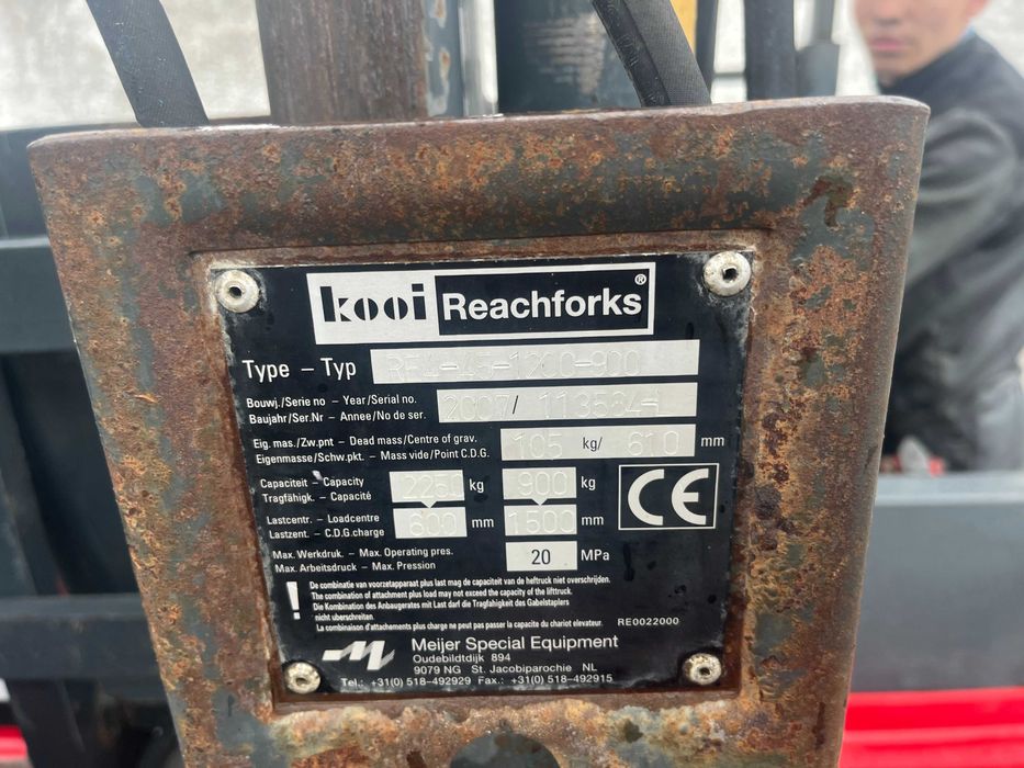 Мобільний вилковий навантажувач MOFEET M4 20.3