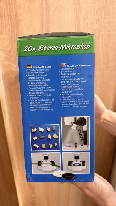 Новий стереомікроскоп Bresser Junior Stereo 20x