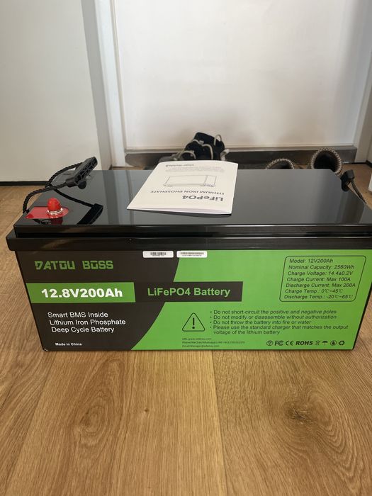 Lifepo4 12.8v 200ah Datouboss