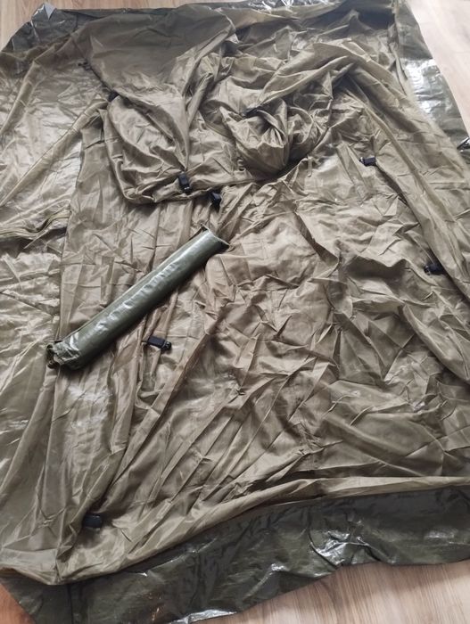 Brytyjski namiot typu Mesh demobil