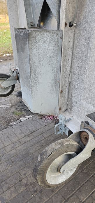 Przyczepka hydrauliczna do przewozu myjni tir