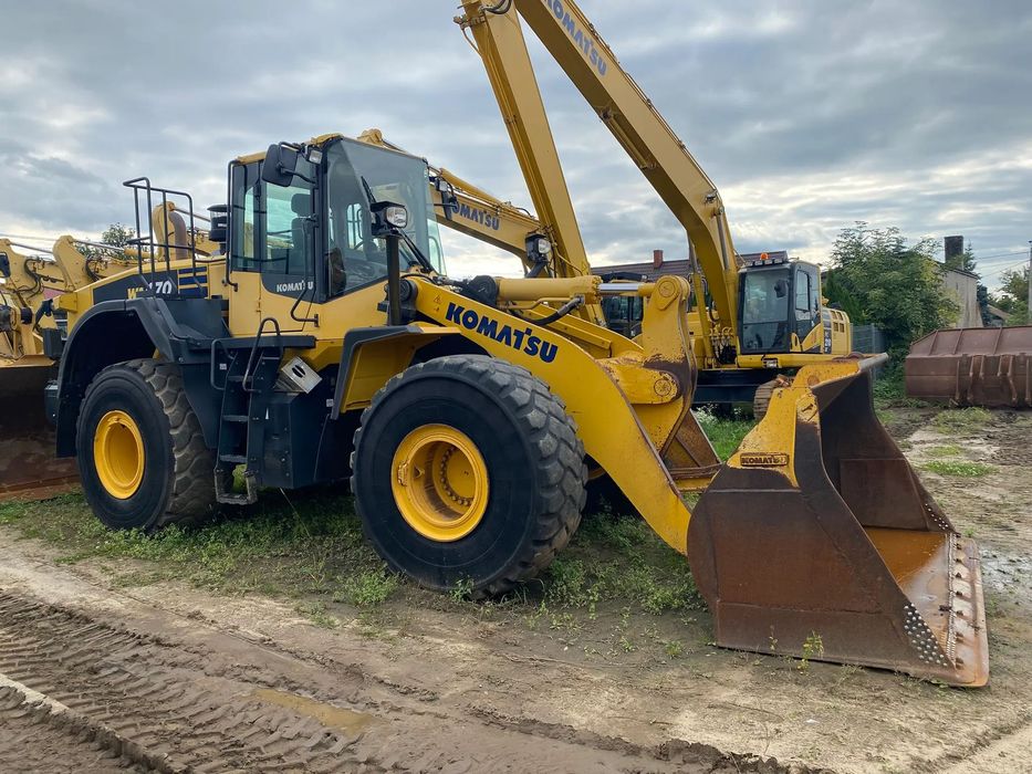 Komatsu WA470 -7, 2015 ROK, 11600 MTH, z NIEMIEC,  Bez Adblue, 24 Tony, Łyżka 4,5 m3, serwisowana w Komatsu Niemcy,