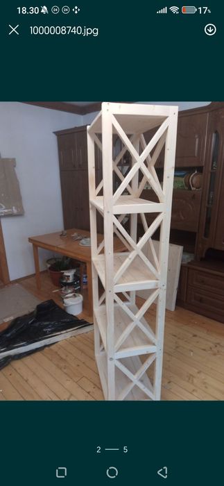 Єтажерка етажерка вироби з дерева.