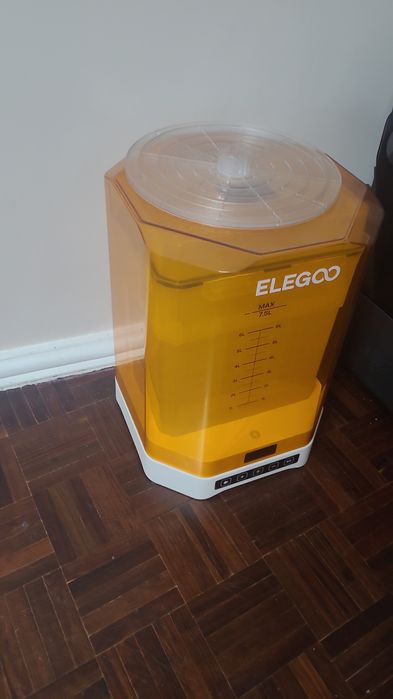 Elegoo Saturn Ultra 4 Completa + Wash & Cure + Purificador de Ar | Estado de Novo