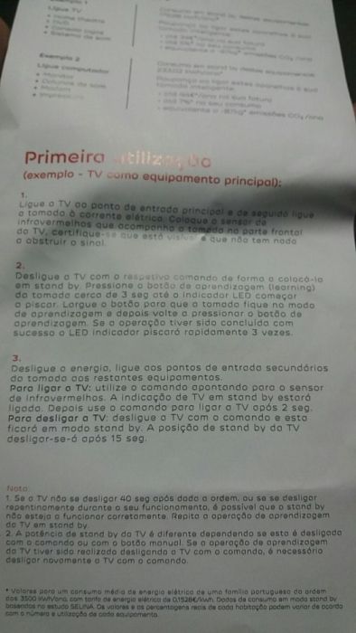 Tomada inteligente master-slave