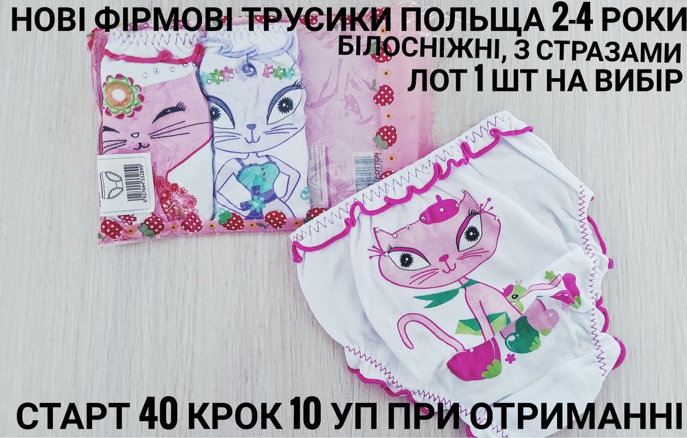 Набір фірмових трусиків