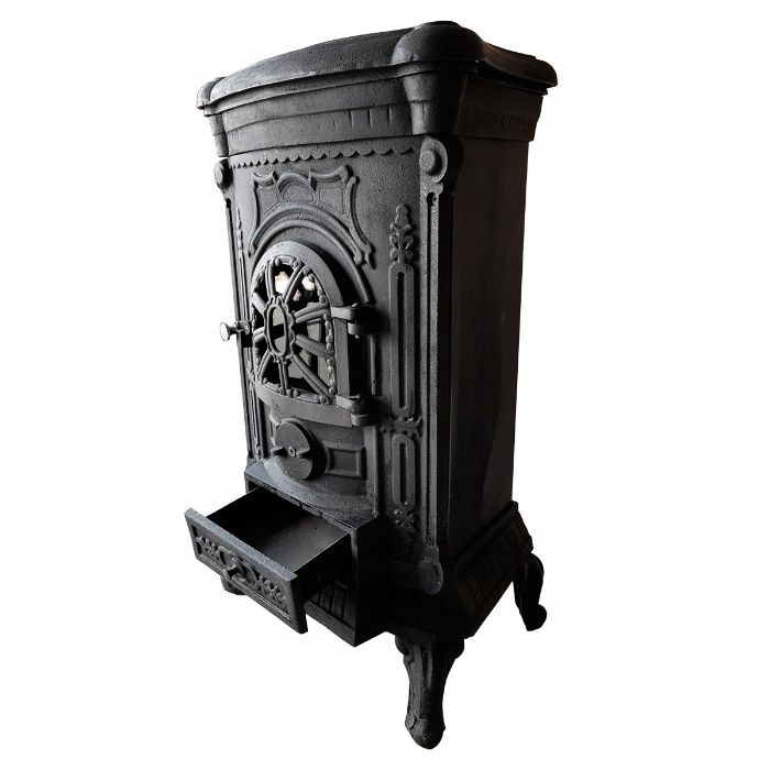 Kominek Piec Żeliwny Ingrid 11 kW Ambra Koza RURA