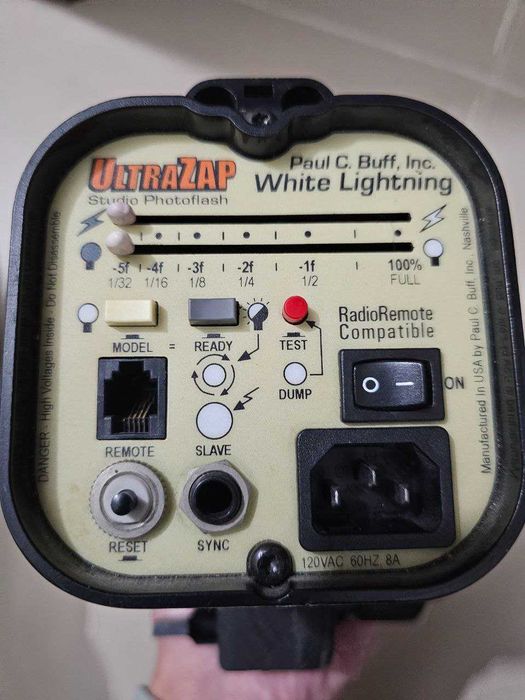 Професійний студійний спалах Ultrazap 800 1600 проффесион студий свет
