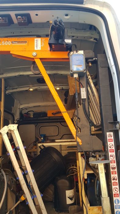 Grua de carrinha 500kg