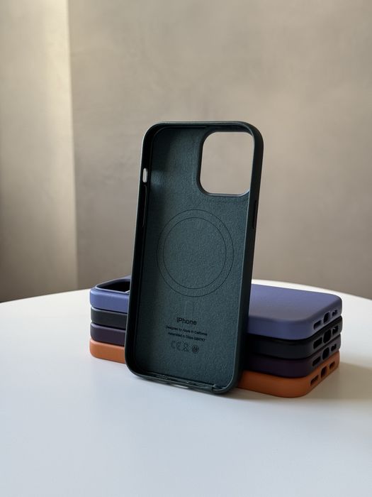 Шкіряний чохол для iPhone 13-13 Pro Max Leather Case MagSafe