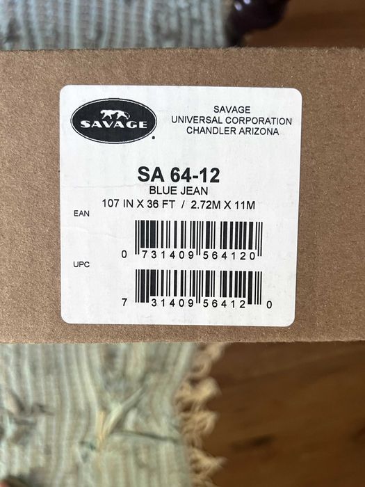 Rolo cenário - SAVAGE Seamless background paper Blue Jeans 2.72 x 11m