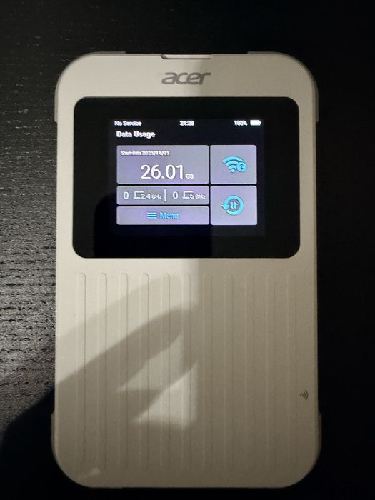 Hotspot Acer Connect M6E 5G router portatil wi-fi