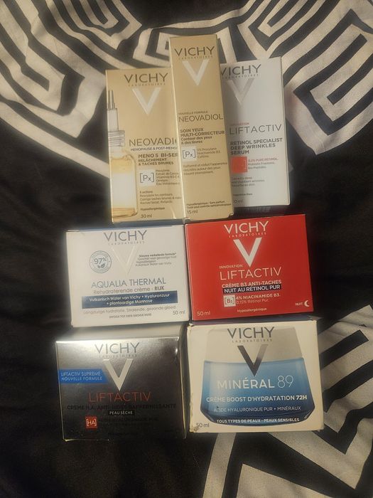Kremy vichy i serumcze