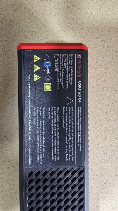 Mini Compressor Portátil Digital Ultimate Speed (Como Novo)