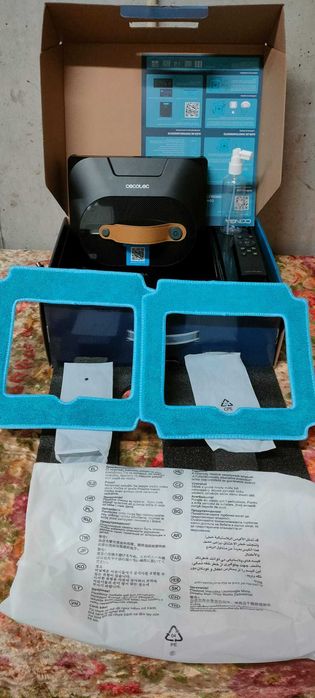 Aspirador robot limpa vidros