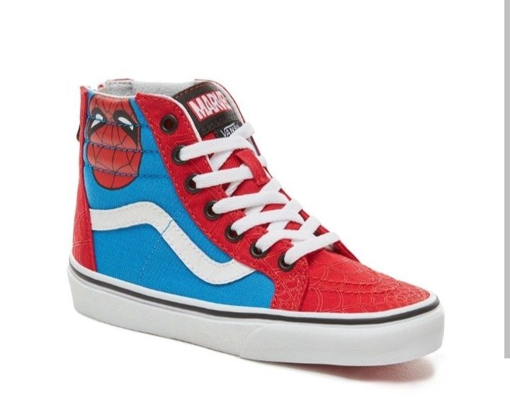 Vans Sk8-hi zip Marvel  23,5 chłopiece