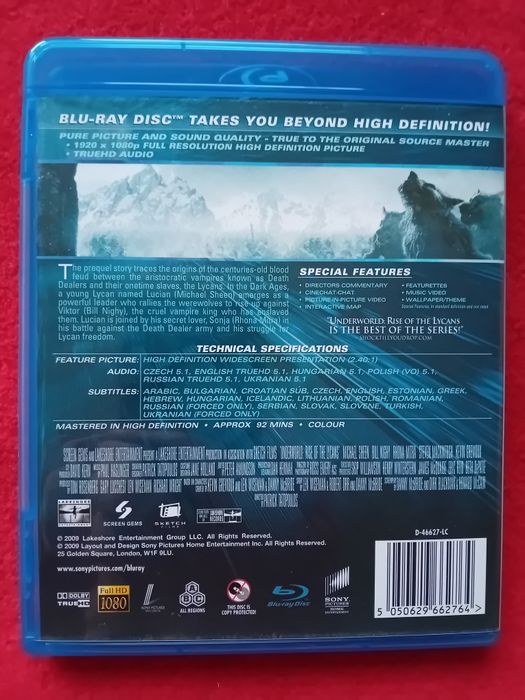 Underworld Bunt Lykanów [Blu-Ray]