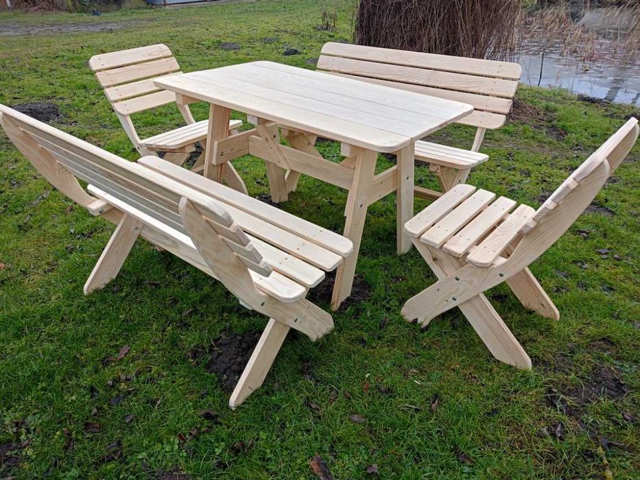 Meble ogrodowe sosnowe Wrocław transport! Promocja!