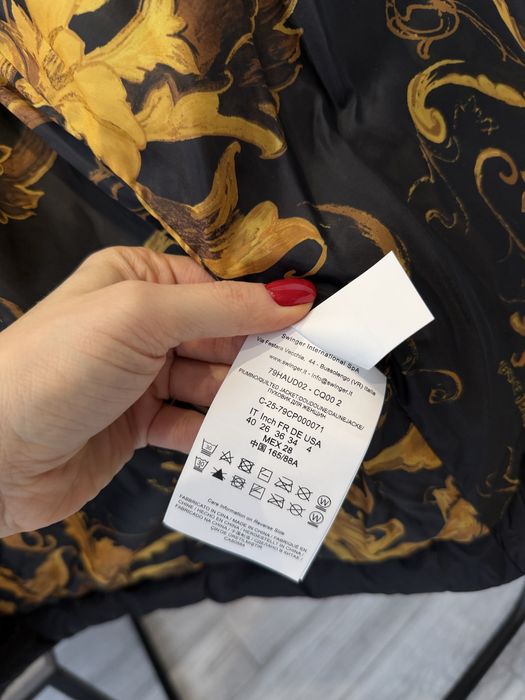 Куртка пуховик versace couture оригінал