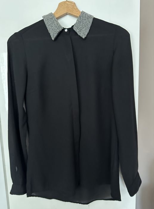 Koszula z ozdobnym kołnierzem Reserved