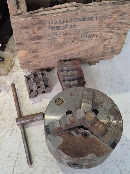 Патрон токарный ф160 Польша Гродно конус 4 и 5