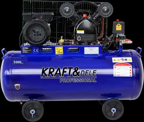 Kompresor olejowy Sprężarka Olejowa Powietrza 100l 8bar 230v 480l/min