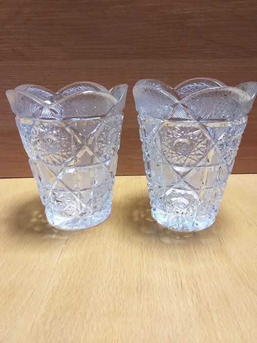 Ваза для конфет из хрусталя