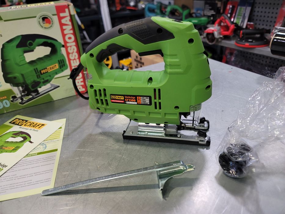 Электролобзик лобзик ProCraft  Подсветка Лазер Сдув опилок Гарантия36м