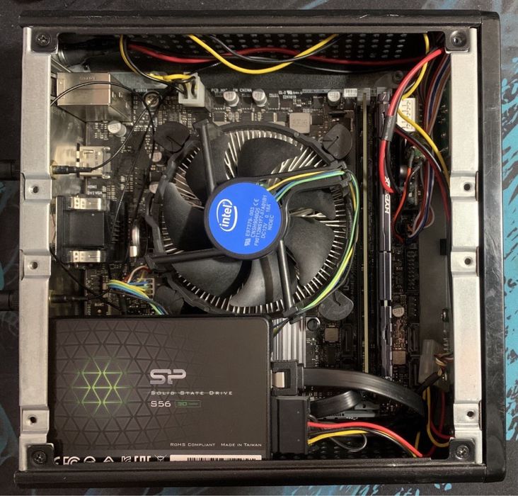ПК на i5 8500/asus h310i/ddr4 8gb/ssd m2 256gb