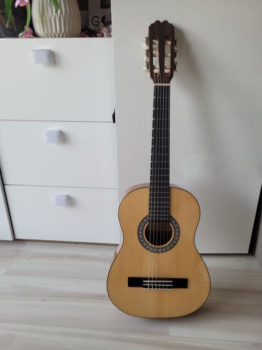 Gitara klasyczna dla dzieci Admira Alba 1/2 + Pokrowiec (Zestaw) – Stan idealny!
